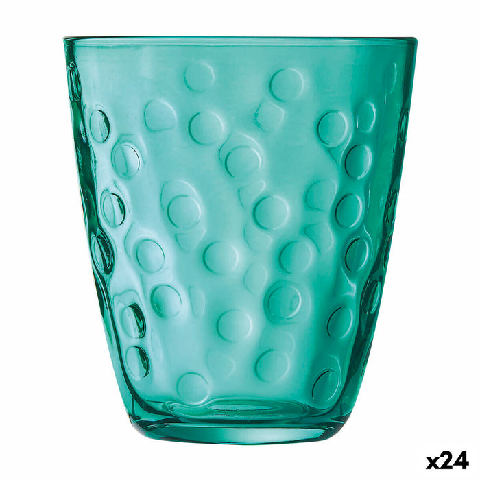 Glas Luminarc Concepto Pepite Grøn Glas 310 ml 24 enheder