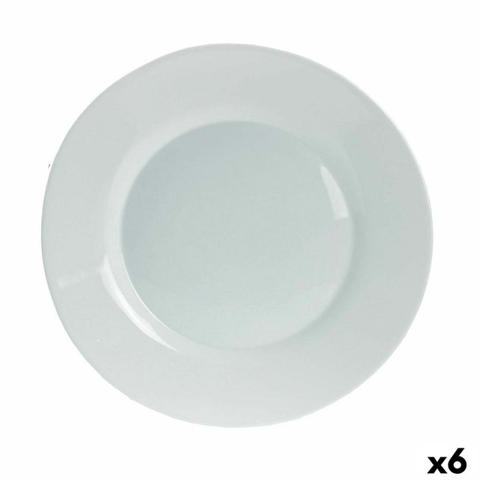 Plosek krožnik Bormioli Rocco Toledo Glas 25 cm (6 enheder)