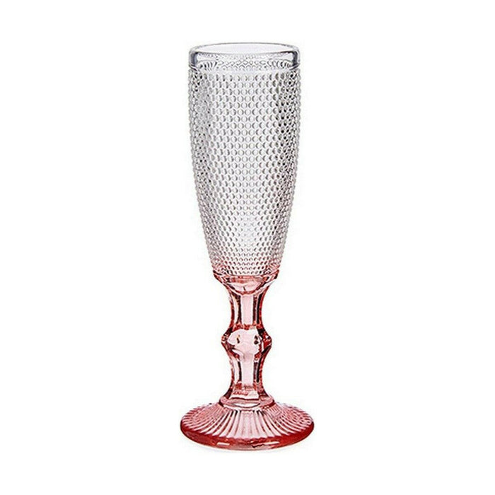 Champagneglas Pink Gennemsigtig Glas 6 enheder (180 ml)