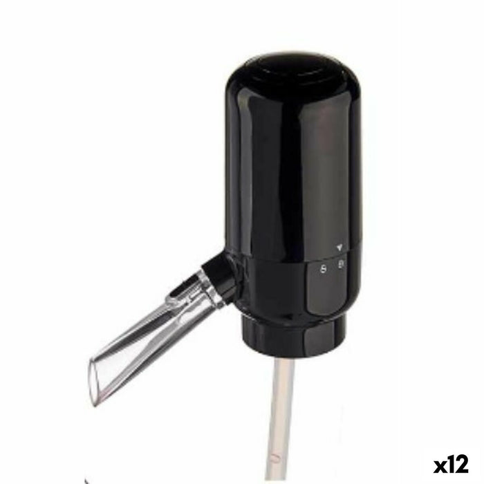 Vinkaraffel Elektrisk Silikone ABS Sort 5 x 11 x 10 cm (12 enheder)