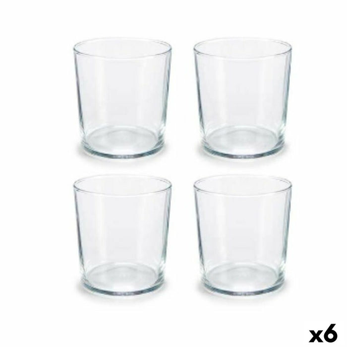 Glassæt Bistro 380 ml Gennemsigtig Krystal (6 enheder)