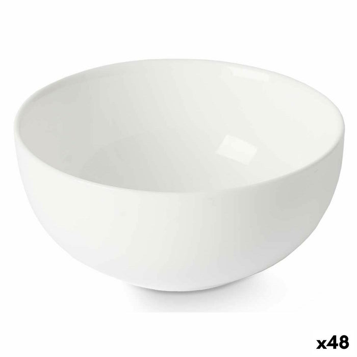 Skål Vivalto LZKW-50 Hvid Opalglas 13 x 6 x 13 cm (48 enheder)