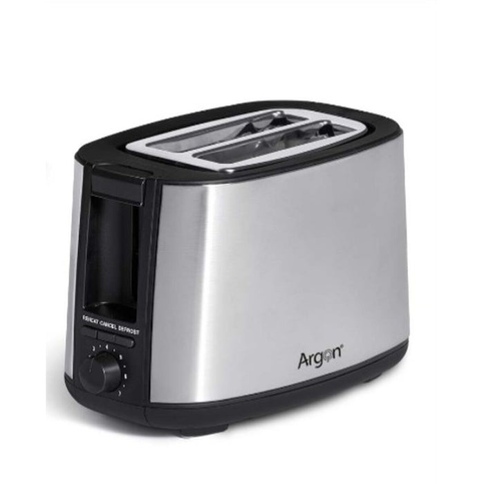 Brødrister Argon Sort Grå 750 W