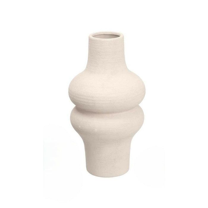 Vase Gift Decor 20034-WH Hvid Keramik 18 x 34,5 x 18 cm