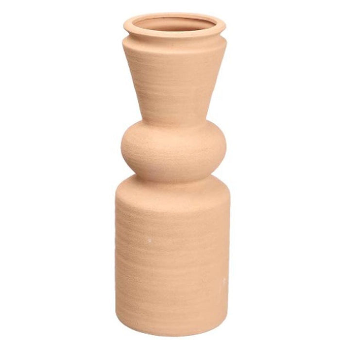 Vase Gift Decor 20032-CLS Brun Keramik Konisk 15 x 44 x 15
