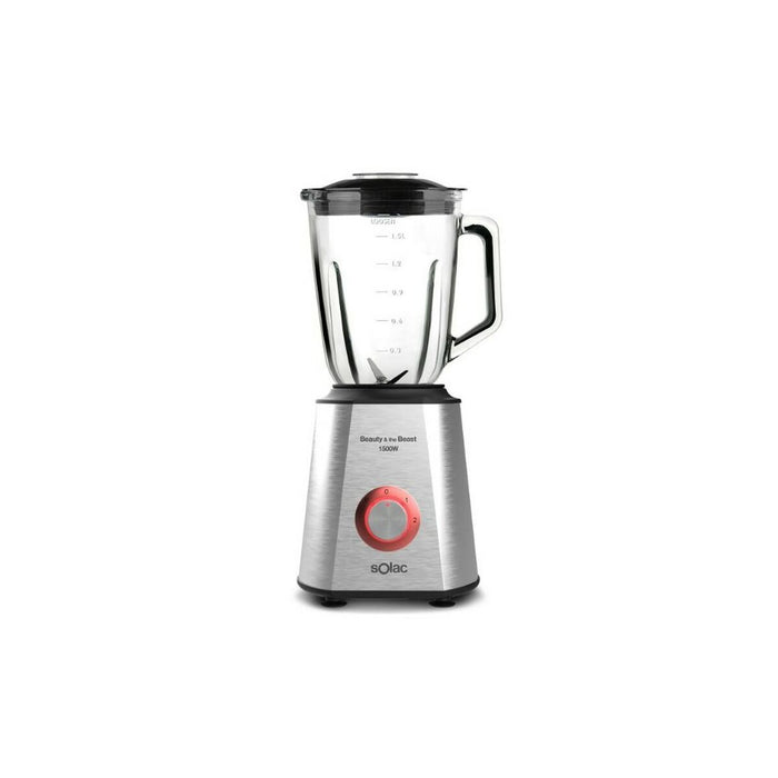 Kop-blender Solac BV5728 1500 W 2 hastigheder Sølvfarvet 1,5 L