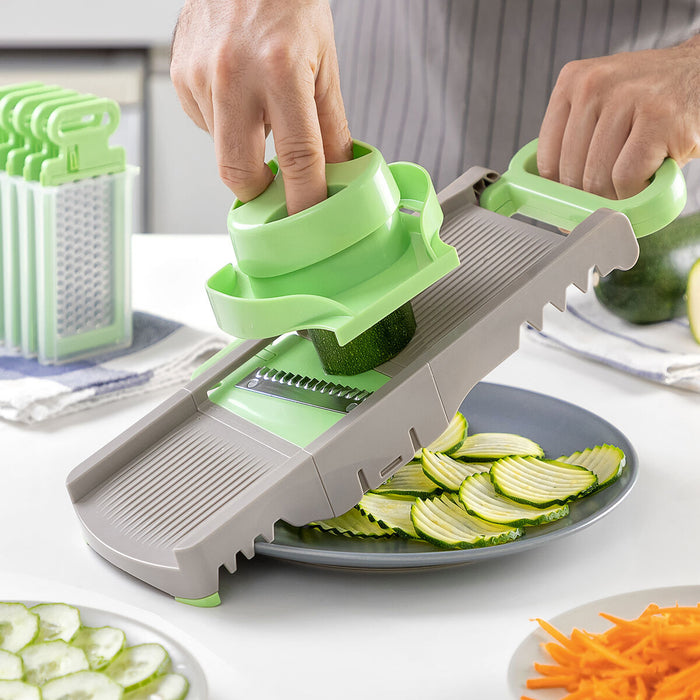 Multifunktionelt mandolinjern med foldedesign fra InnovaGoods
