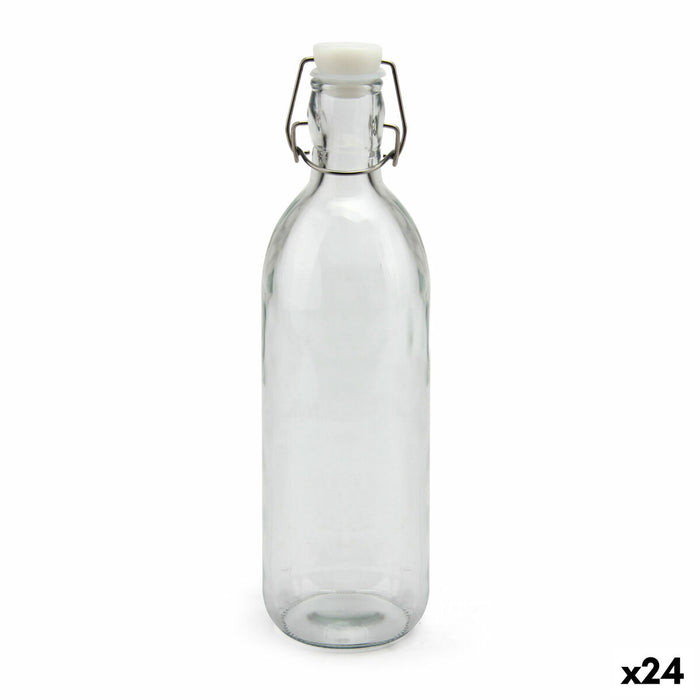 Glasflaske La Mediterránea Glas 1 L (24 enheder)