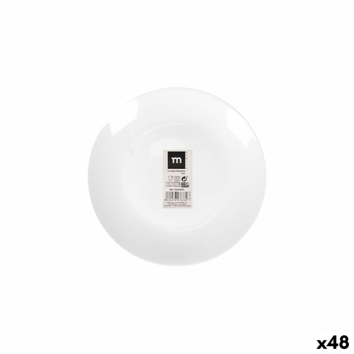 Desserttallerken La Mediterránea Coup basic ø 18 x 2,5 cm (48 enheder)
