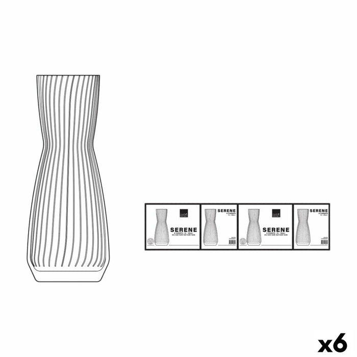 Glasflaske La Mediterránea 1 L (6 enheder)