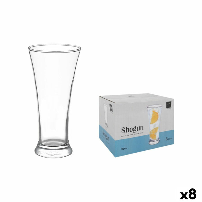 Glassæt La Mediterránea SHOGUN 0,3 L 6 Dele (8 enheder)