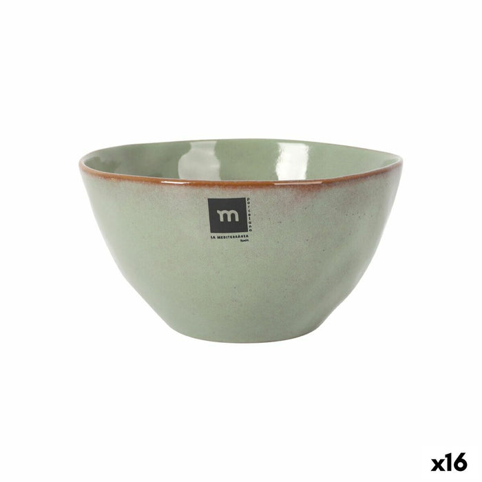 Skål La Mediterránea Macarella green Ø 18 cm 1,3 L (16 enheder)