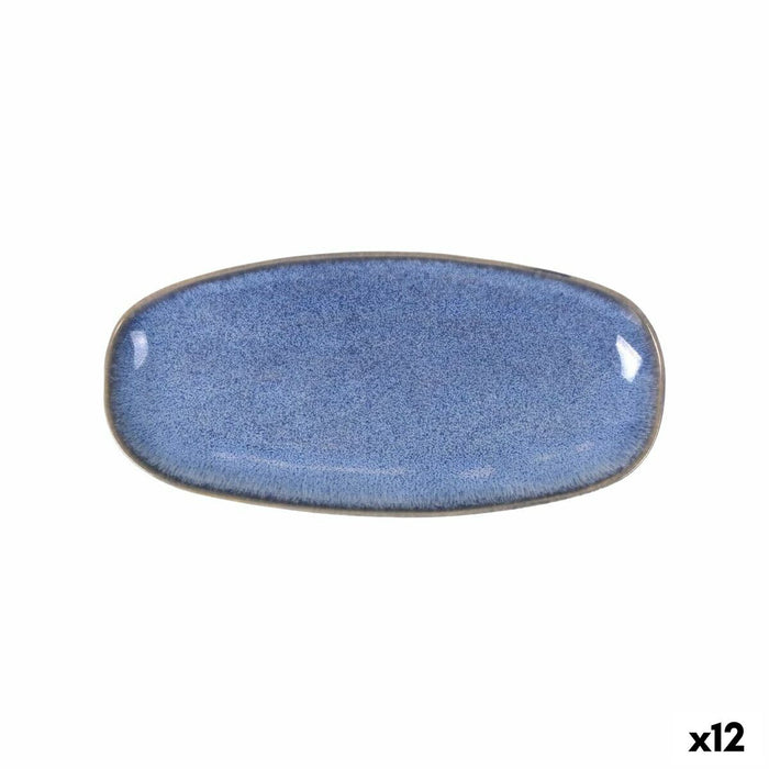 Køkkenspringvand La Mediterránea Macarella blue Oval 33 x 14,8 x 2,7 cm (12 enheder)