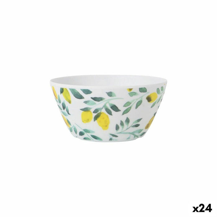 Snackskål La Mediterránea Citron 15 x 8 cm (24 enheder)