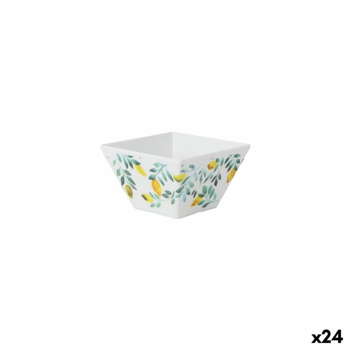 Snackskål La Mediterránea Citron 10 x 10 x 6 cm (24 enheder)