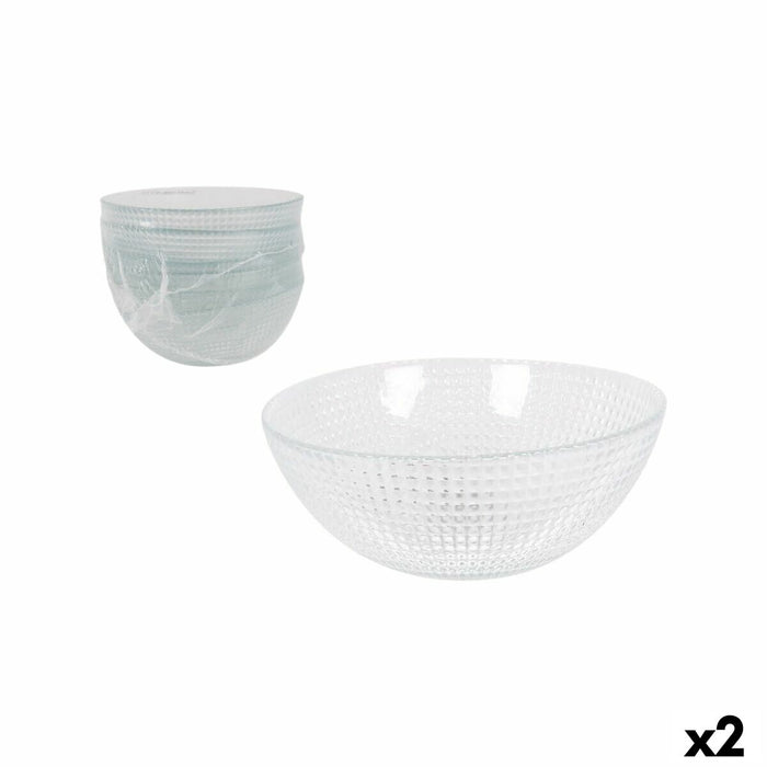 Sæt til appetizere Inde Peonia 375 ml 13 x 5 cm 6 Dele (2 enheder)
