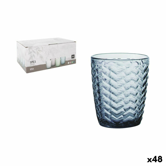Vandglas La Mediterránea Spica Blå (48 enheder)