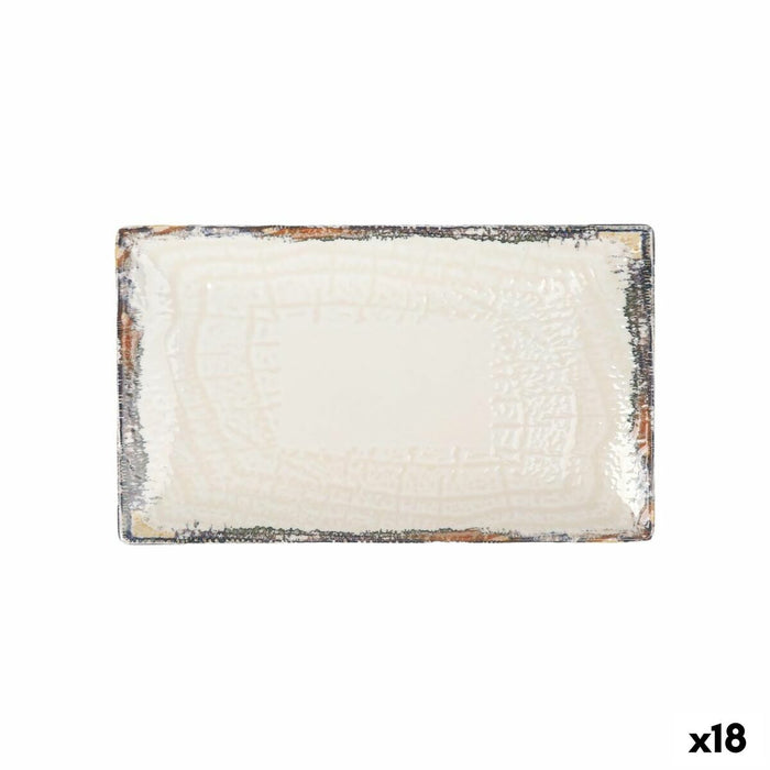 Køkkenspringvand La Mediterránea Albus Rektangulær 25,3 x 15 x 2 cm (18 enheder)