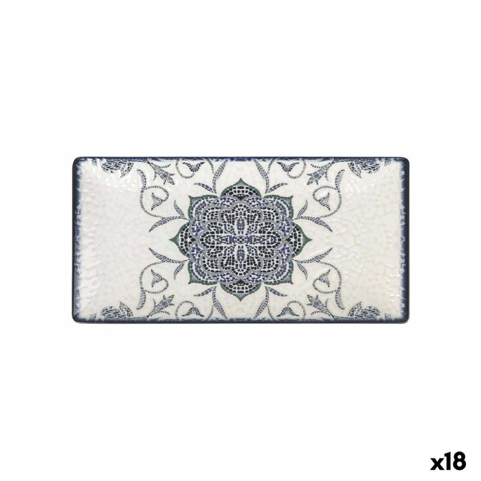 Køkkenspringvand La Mediterránea Rosetta Rektangulær 30 x 15 x 2 cm (18 enheder)
