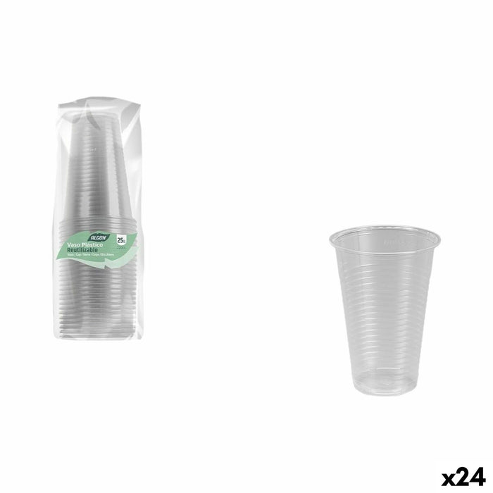Glassæt Algon 220 ml 25 Dele (24 enheder)