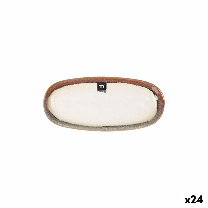 Køkkenspringvand La Mediterránea Fustam Oval 25,8 x 12 x 2,2 cm (24 enheder)