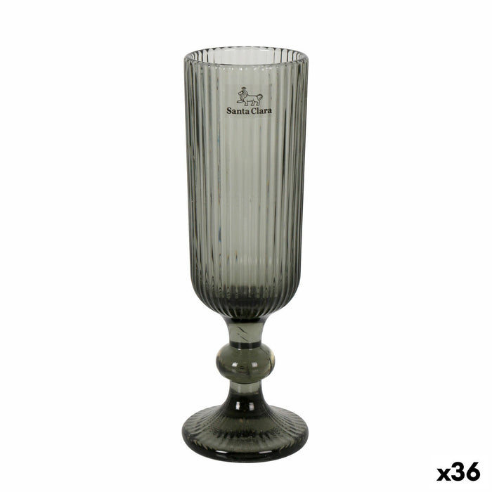 Champagneglas Santa Clara Sonella Grøn (36 Enheder)