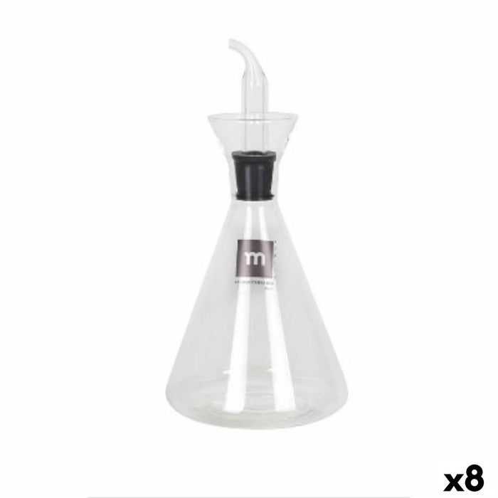 Flakon La Mediterránea Gennemsigtig Borosilikatglas 250 ml (8 enheder)