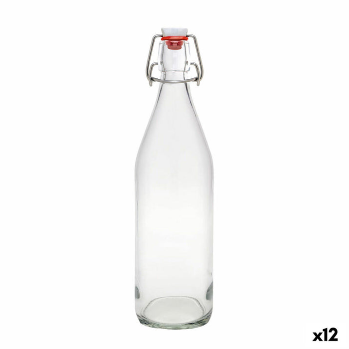 Glasflaske La Mediterránea Glas 1 L (12 enheder)