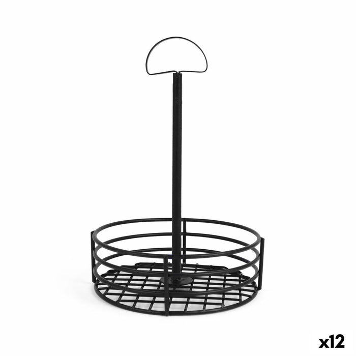 Multifunktionel organizer My Bar 15 x 15 x 22 cm Sort (12 enheder)