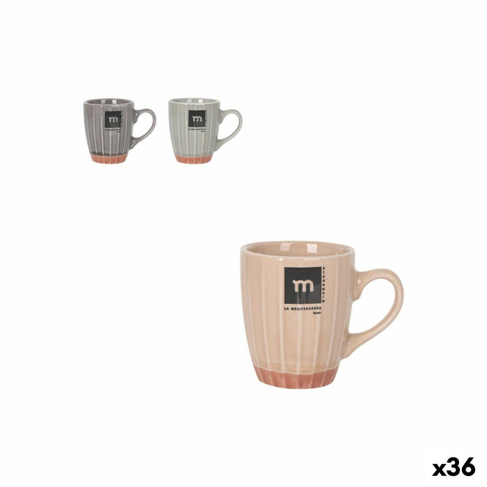 Te- og kaffekop La Mediterránea Melody 90 ml (36 Enheder)