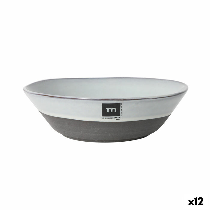 Dyb tallerken La Mediterránea Black clay