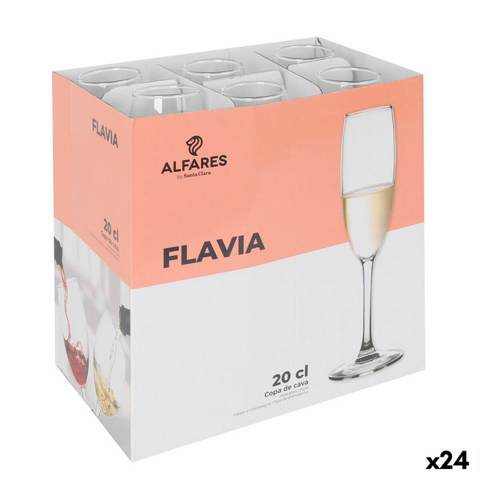 Champagneglas Alfares Flavia 200 ml (24 enheder)