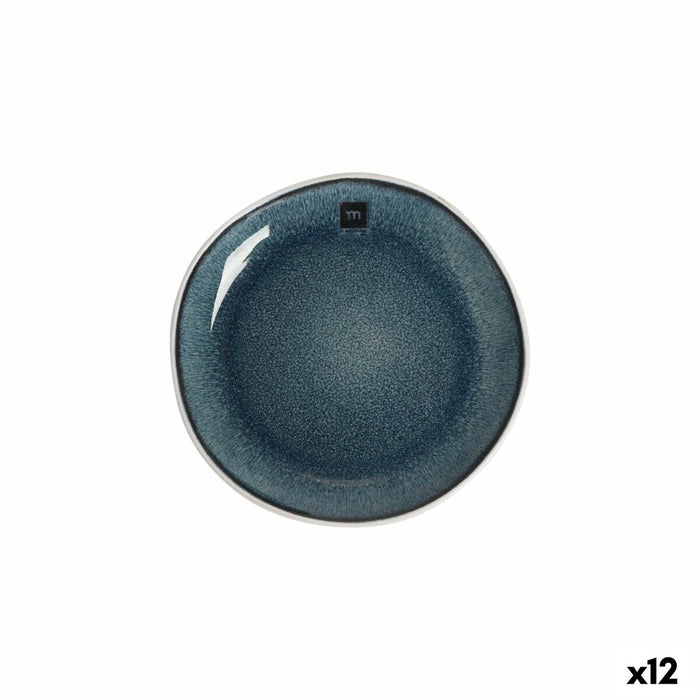 Flad Plade La Mediterránea Savina ø 21 x 3 cm (12 enheder)