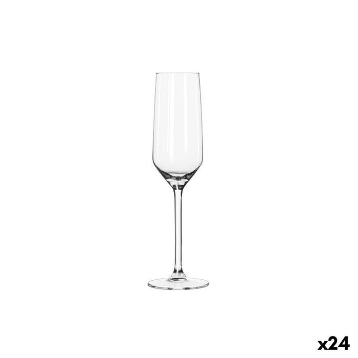 Champagneglas Royal Leerdam Adele Gennemsigtig Glas 220 ml (24 enheder)