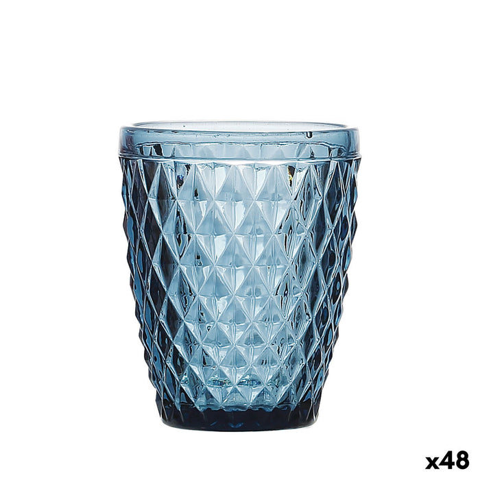 Glas La Mediterránea Sidari Blå Glas 270 ml (48 enheder)