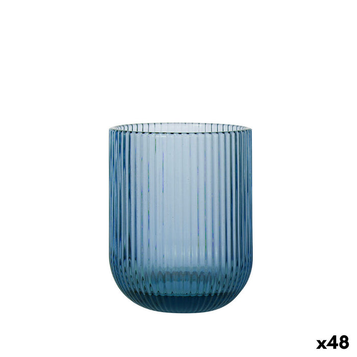Glas La Mediterránea Sonella Blå Glas 270 ml (48 enheder)