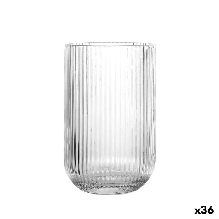 Glas La Mediterránea Sonella Gennemsigtig Glas (36 Enheder)