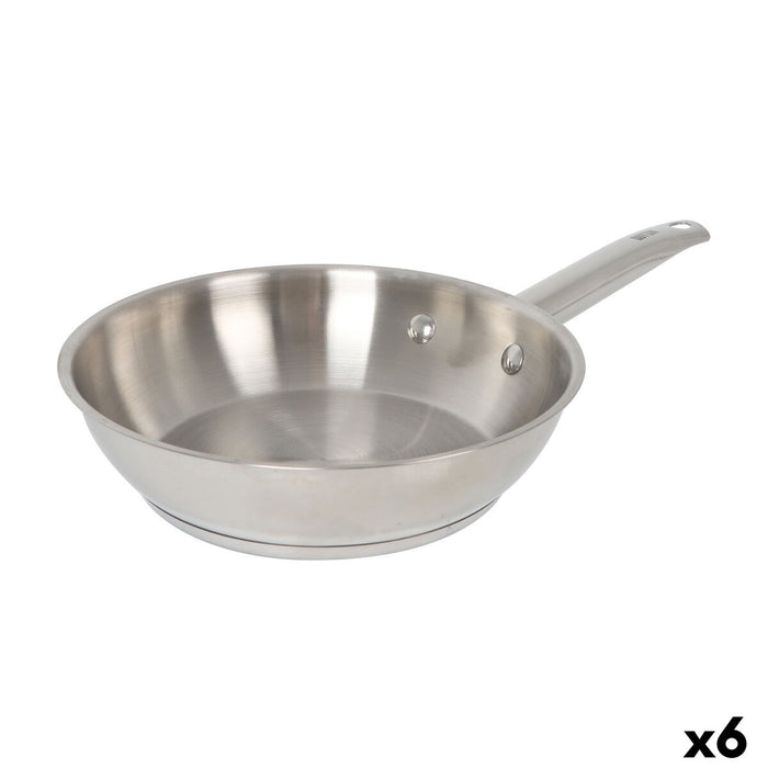 Stegepande Quttin CAESAR Sølvfarvet Stål (6 enheder)