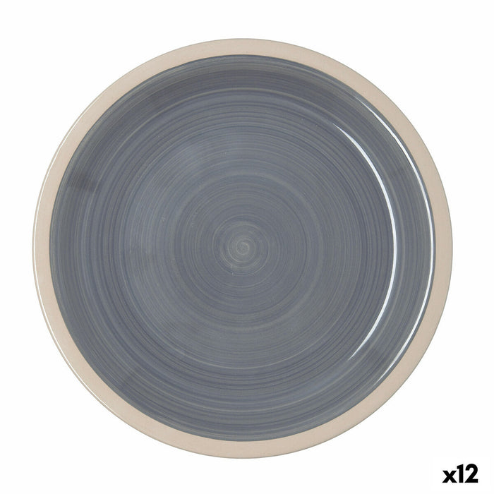 Flad Plade Quid Baltic Beige Keramik Ø 27 cm (12 enheder)