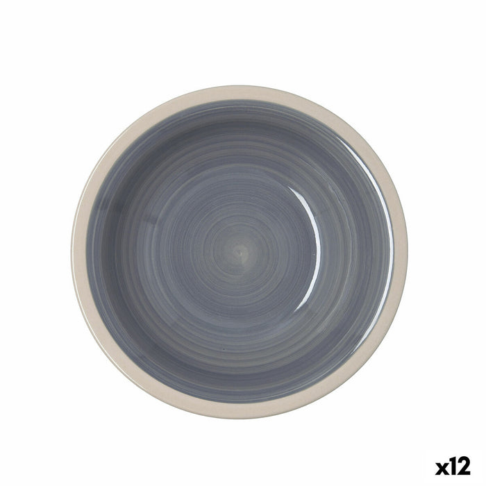 Dyb tallerken Quid Baltic Beige Keramik Ø 21,5 cm (12 enheder)
