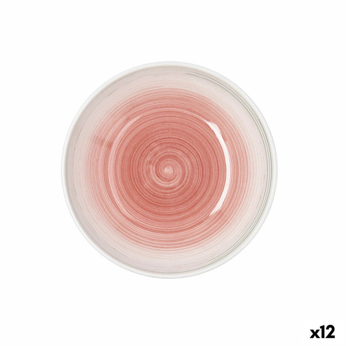 Dyb tallerken Quid Velvet Grøn Keramik Ø 21,5 cm (12 enheder)