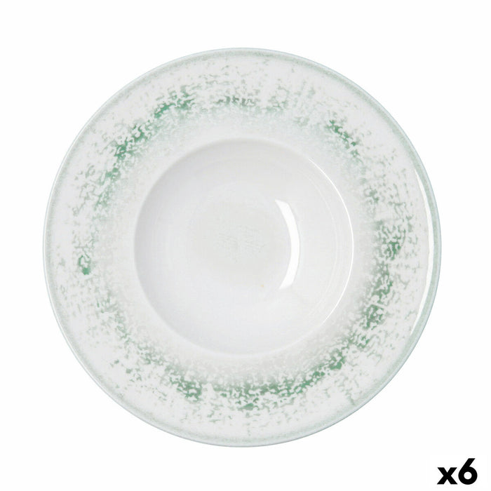 Pastaskål Bidasoa Kai Hydrozero Hvid Keramik Ø 26 cm (6 enheder)