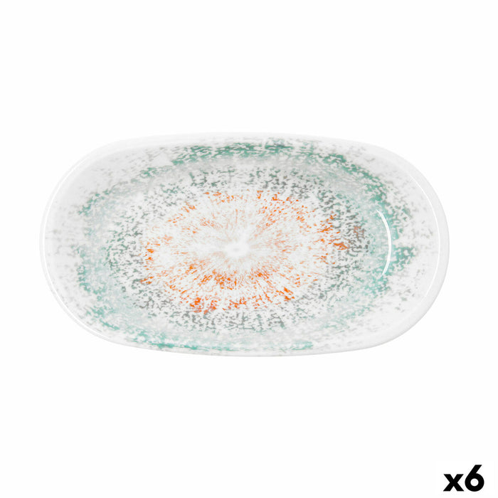 Snack bakke Bidasoa Kai Hydrozero Hvid 26 x 14,5 cm (6 enheder)