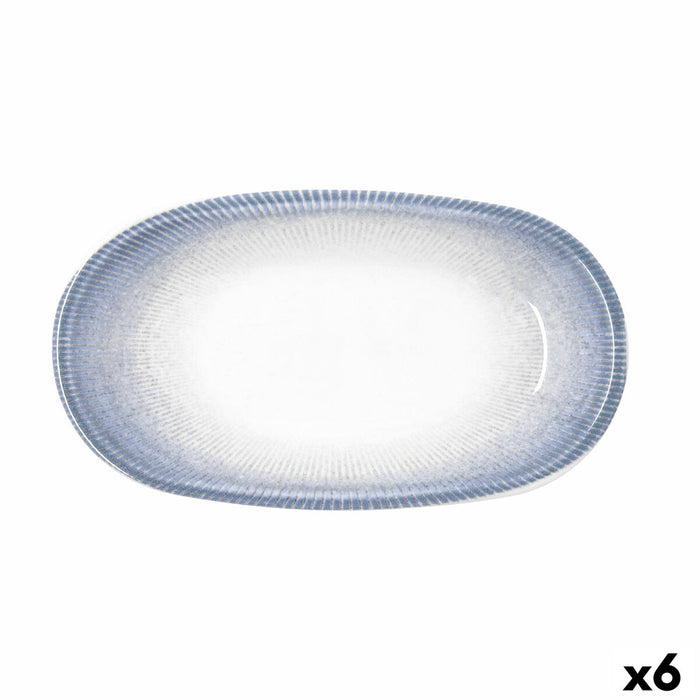 Snack bakke Bidasoa Lea Hydrozero Hvid 26 x 14,5 cm (6 enheder)