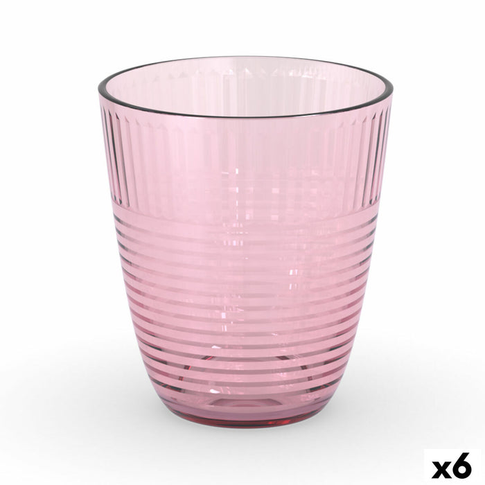 Vandglas Luminarc Concepto Pink Glas 310 ml (6 enheder)