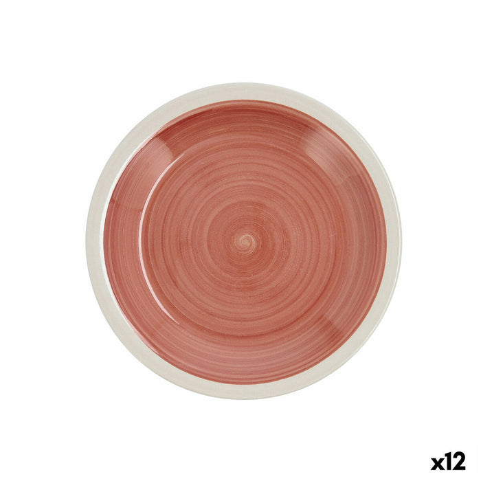 Desserttallerken Quid Calypso Terrakotta Keramik Ø 19 cm (12 enheder)