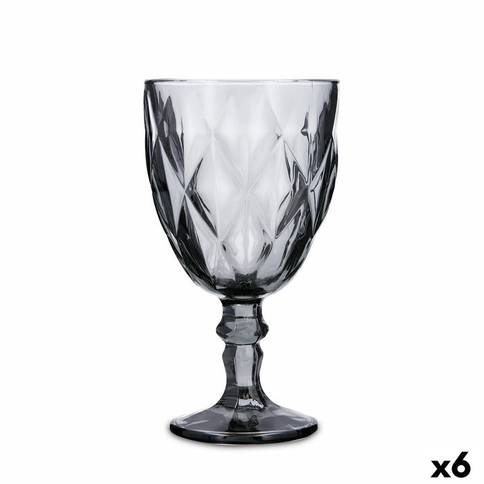 Vinglas Quid Maia Blå Glas 340 ml (6 enheder)