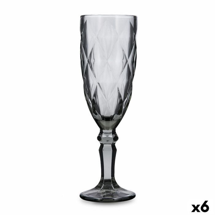 Champagneglas Quid Maia Blå Glas 165 ml (6 enheder)