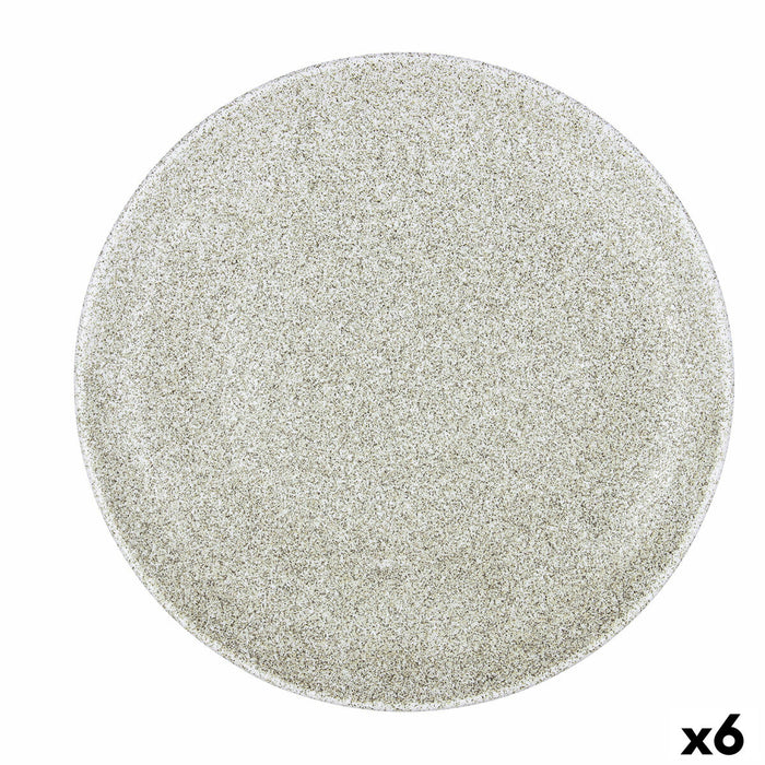 Pizzatallerken Bidasoa Element Hydrozero Beige Keramik Ø 30 cm (6 enheder)