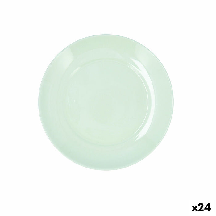 Desserttallerken Luminarc Apy Paradise Grøn Glas Ø 18 cm (24 enheder)